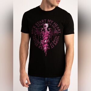 New With Tags Size Medium Motley Crue Short‎ Sleeve Black Cotton T-shirt